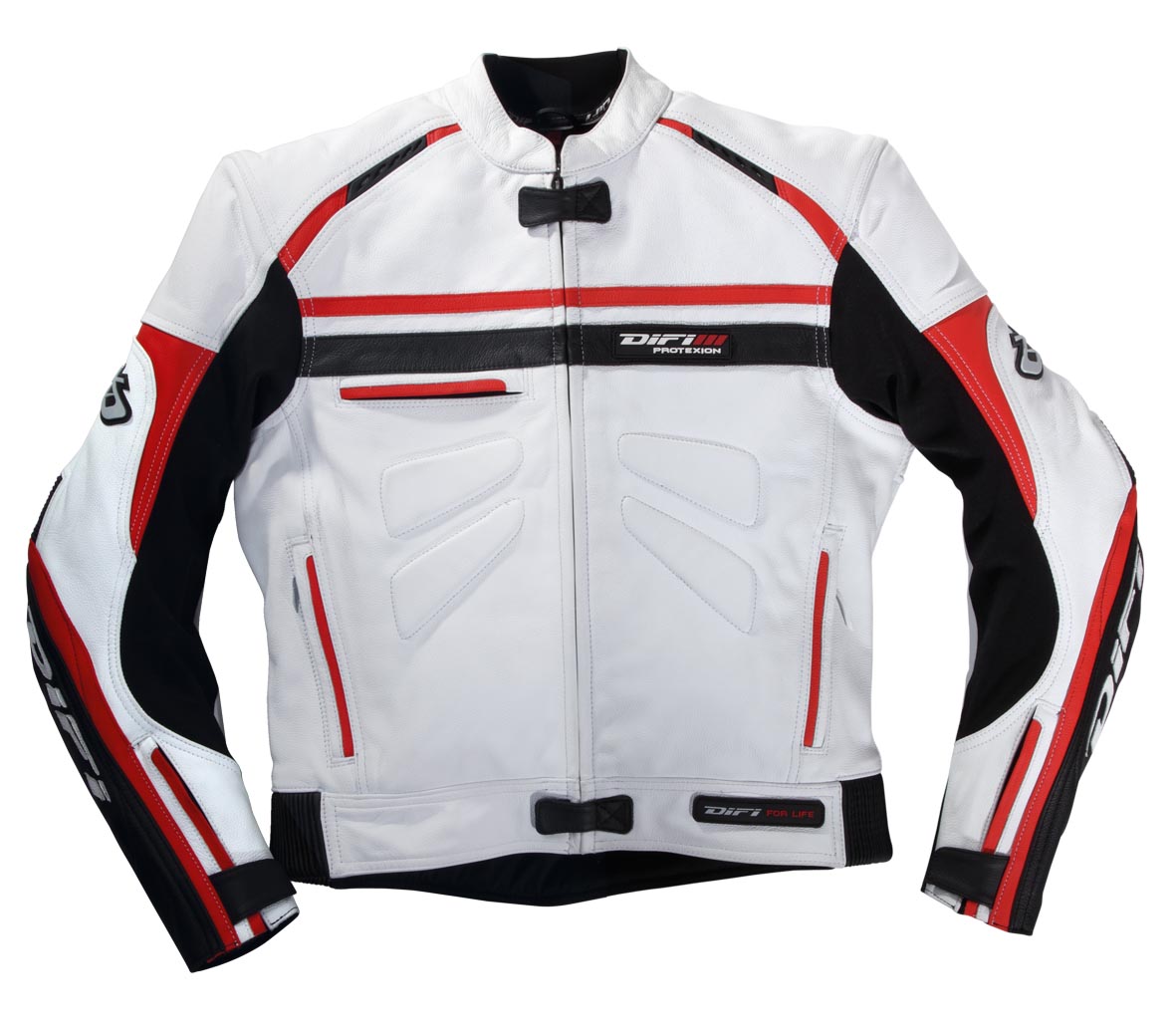 Veste SAN CARLOS - DIFI - blanc&rouge