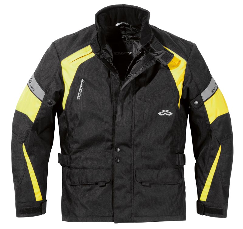 Veste homme TEMPEST DIFI - noir & fluo & jaune