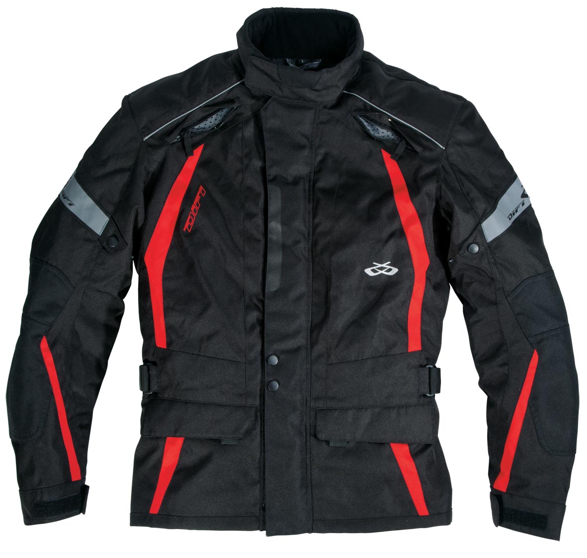 Veste homme TEMPEST DIFI - noir&rouge