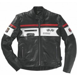 Veste KANSAS - DIFI - noir&beige - Image 1